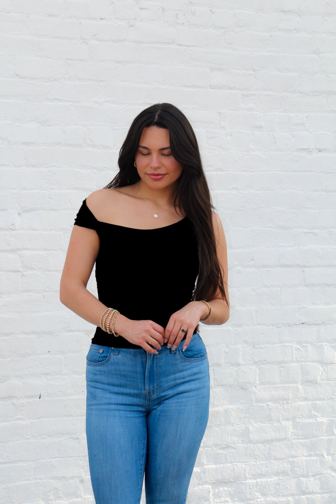Blackout Babe Twist Top